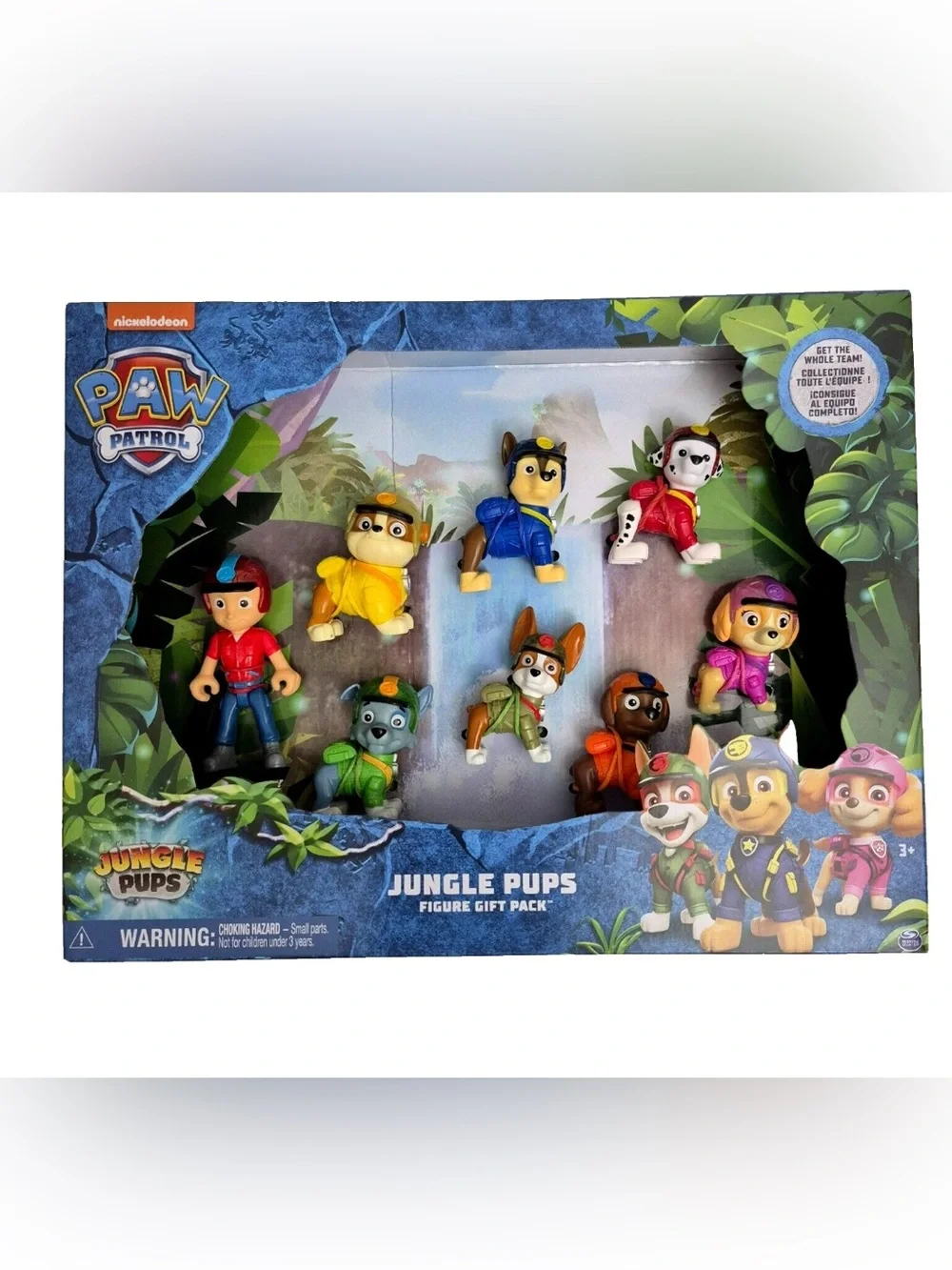 New Paw Patrol Jungle Pups Figure Gift Pack nickelodeon Ryder